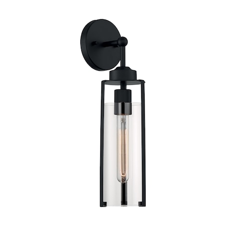 Nuvo Fixture, Indr Sconce, 1-Lght, Incandescent, 60W, 120V, T9, Medium Base, Bulb Count: 1 60/7161